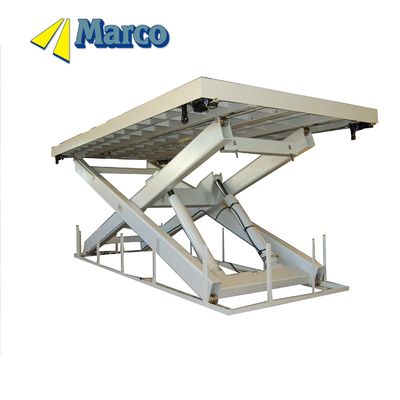 Marco Plateforme de levage à ciseaux hydrauliques personnalisée Travail de levage 5000 mm hauteur de fermeture 1100 mm