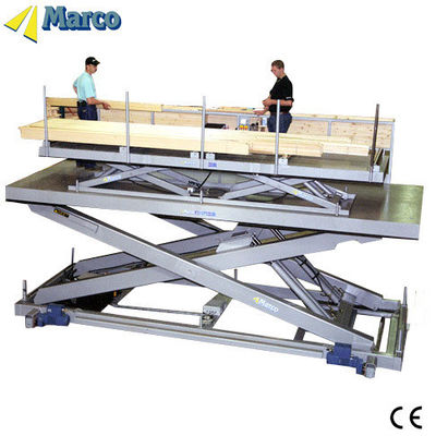Équipement hydraulique de manutention de matériaux de 2000 kg de capacité Plateforme de travail de levage à ciseaux